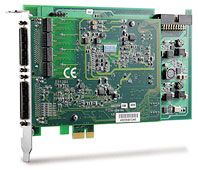 DAQe-2204 PCI Express 64-CH, 3MS/s 12-bit Multi-function card 
DAQe-2205 PCI Express 64-CH, 500KS/s 16-bit Multi-function card 
