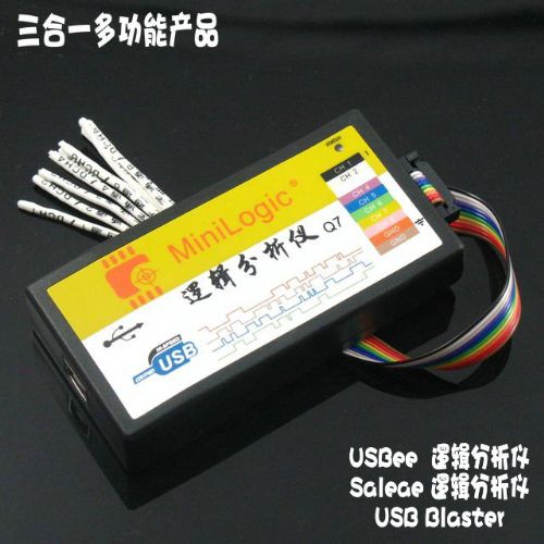 ·8 通道邏輯分析·寬范圍輸入電平，支持 1.8V - 5V 電平·高采樣速率，每通道都支持 24Mbps 高速采樣·存儲(chǔ)深度, 受限于實(shí)際物理內(nèi)存, 一般為 10M - 50M
