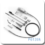 小尺寸的探針，可以更加簡便地接入電路,10×衰減系數(shù)讀數(shù)，減少測量讀數(shù)混淆和誤差,靈活輕便的電纜，使用更加簡便
